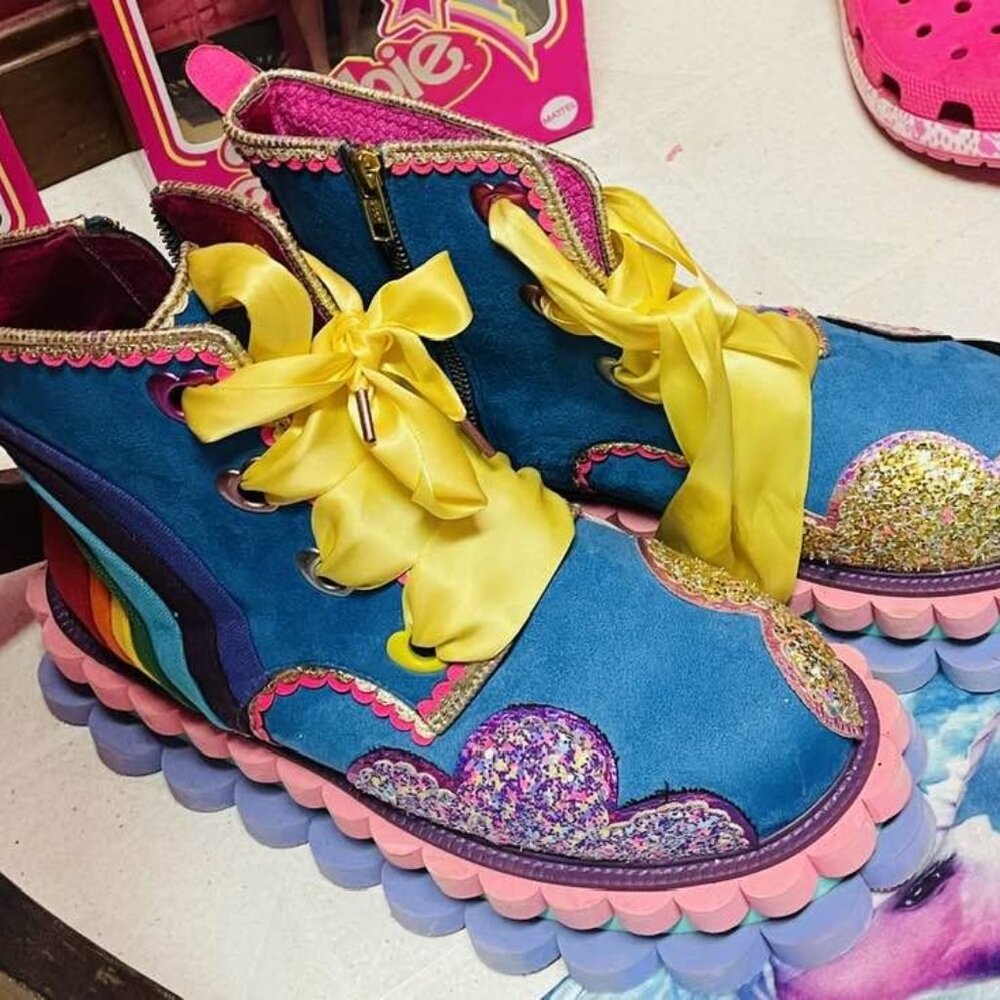 Rainbow "Candyland" Boots
